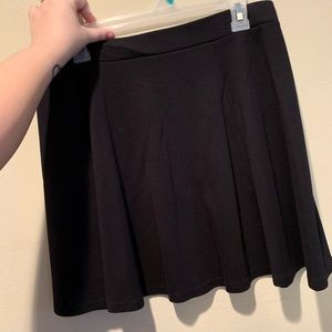 H&M Black Skater Skirt
